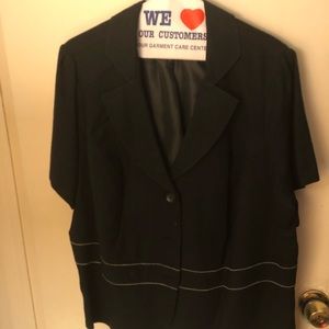 Lane Bryant Linen/ Viscose Skirt Suit Size:26/28